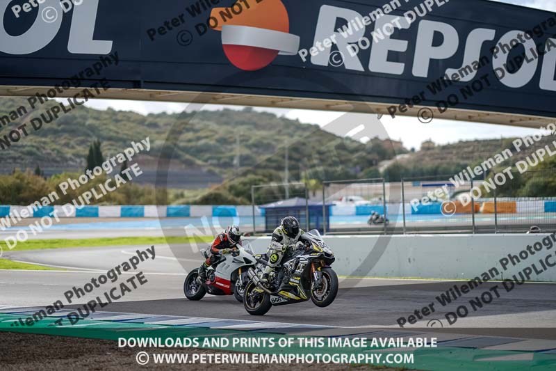 25 to 27th november 2017;Jerez;event digital images;motorbikes;no limits;peter wileman photography;trackday;trackday digital images
